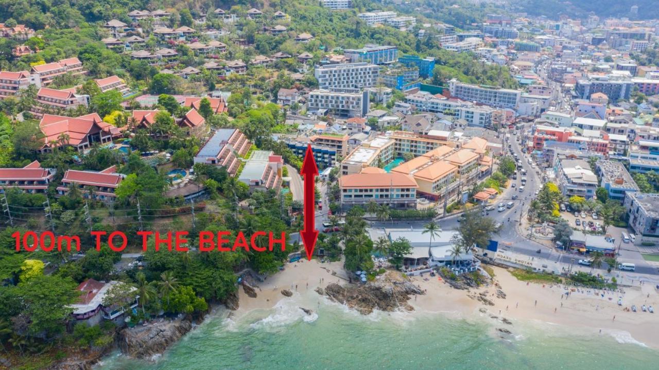 Seven Seas Hotel Patong Exterior foto
